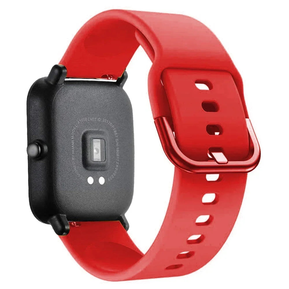Silicone Strap For Amazfit GTS 4/2e/3/2 GTS2 Mini/GTR 4/3/Pro/2/2e Sport Bracelet Huawei watch Gt 5-4-2e-3-3 pro 20mm 22mm Bands