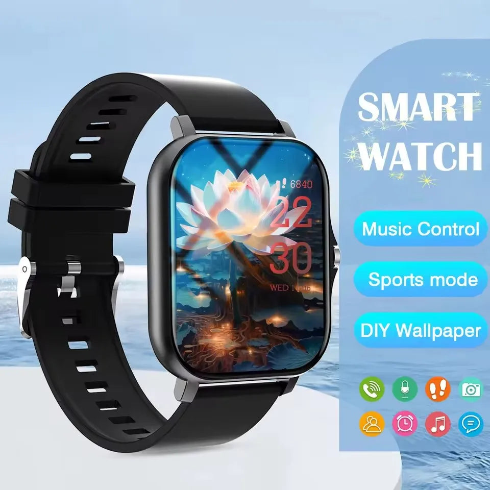 2026 New Multifunctional Smart Watch Men&Women Bluetooth Connected Phone Music Fitness Sports Bracelet Sleep Monitor Watch HT30