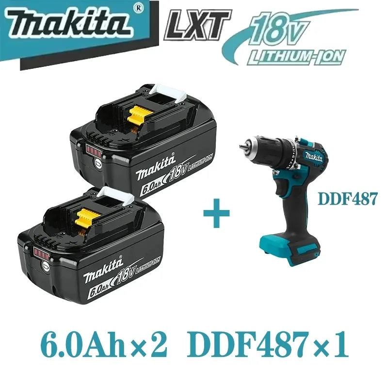 100% Genuine Makita 18V Battery 5Ah 6Ah 9Ah, Replacement for BL1860B BL1850B BL1840 BL1830 BL1815 Power Tool Battery