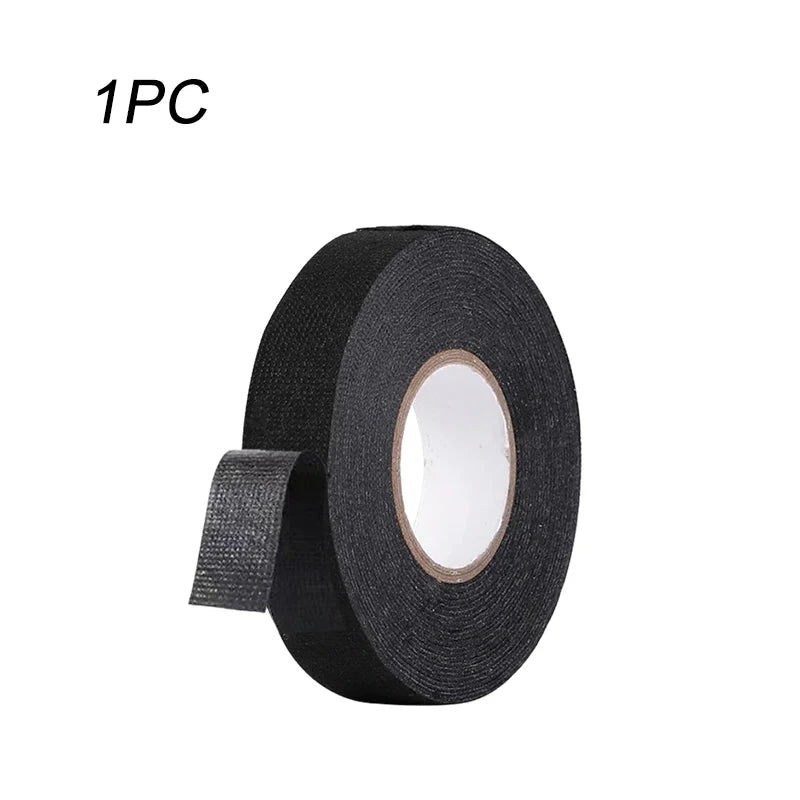 Car Wiring Loom Protection Tape, Heat Resistant Waterproof Harness Tape, 9/15/50MM Size Electrical Insulating Adhesive Tape