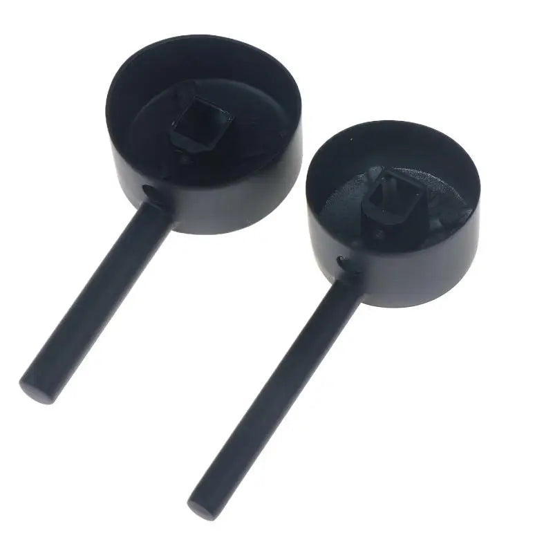 Bathroom Replacement Faucet Handle Plated Taps Accessories For Size 35 / 40 Cartridge Spool Faucet Handle