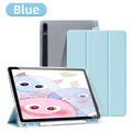 Tablet Case for Samsung Galaxy Tab S9 FE 11 S8 S7 Plus 12.4in S6 Lite Transparent Back Tablet Cover for Tab with Pencil Holder