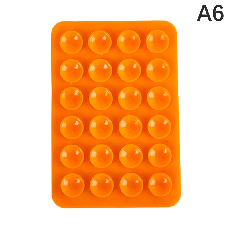 Single Side Silicone Suction Pad For Phone Sticky Gel Mat Anti-Slip Gripper Pad Universal Fixate Adhesive Reusable Holder