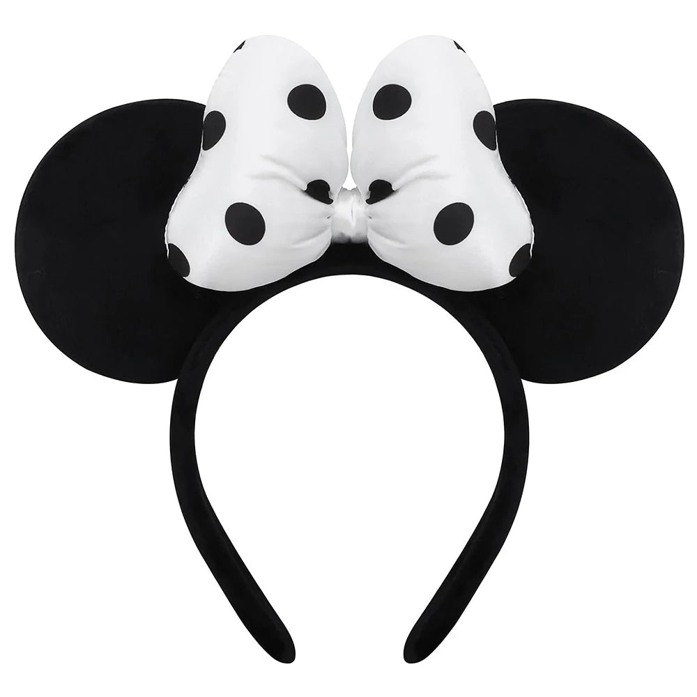Fashion Mouse Ears Hairband for Women and Ladies Polka Dot Bow Mini Ears Costume Accessories Girls Headband