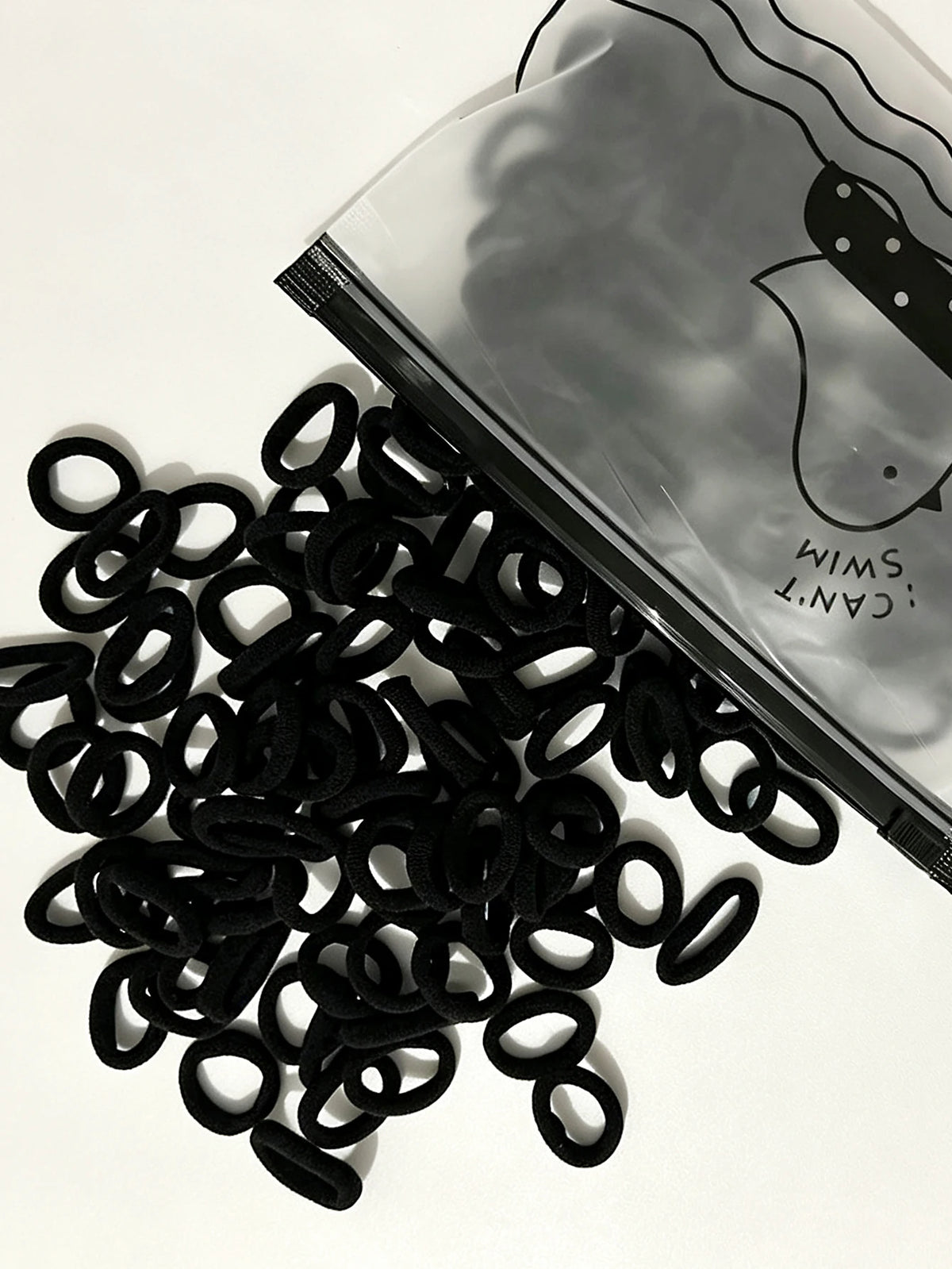 100/200/300/500pcs  Y2K Solid Hair Ties For Daily Use For Women Hairstyles Casual,Woman Head Accessories, Woman Hair Accessories