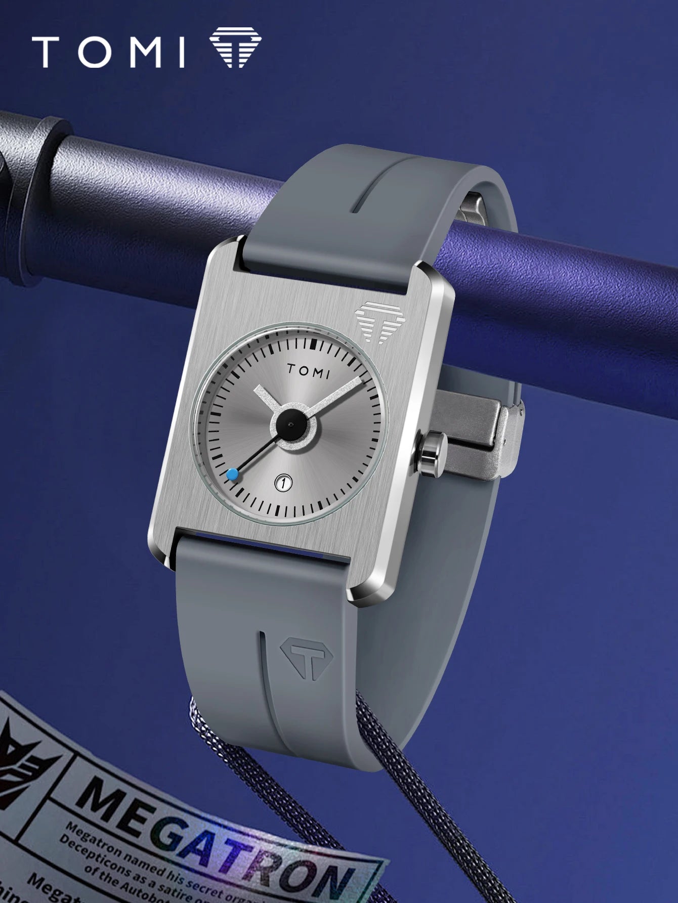 Men's fashion watches quartz watches square small dial wrist watches magnetic buckle watches simple leisure watches