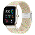 20mm 22mm Braided solo loop For Amazfit GTS 4/2/2e/GTS2 Mini/GTR 4/2/2e/3/Pro 47mm stratos Bracelet Watch band Amazfit bip strap