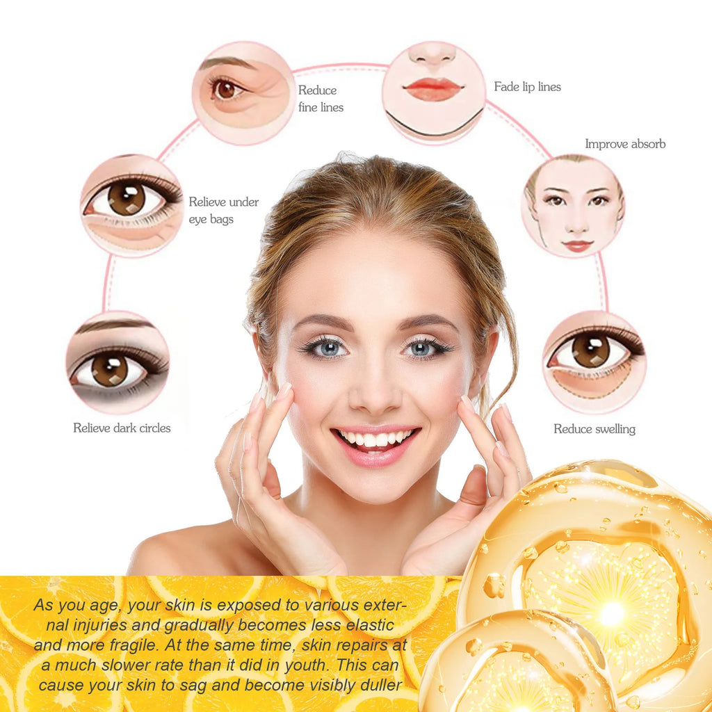 24k Gold Collagen Cream Wrinkle Removal Fade Fine Lines Firming Reduce Puffiness Oil Control Nourish Whitening Anti Aging Cream