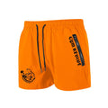 Men's Printed Shorts Summer Quick Dry Side Double Zipper Pockets Design Running Basketball Training Gym Shorts