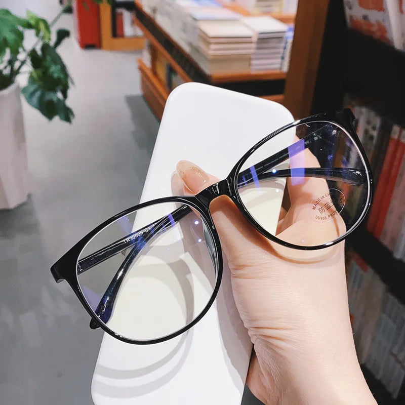 1PC 2025 New Classic Retro Glasses Fashion Internet Celebrity Plain Reading Glasses
