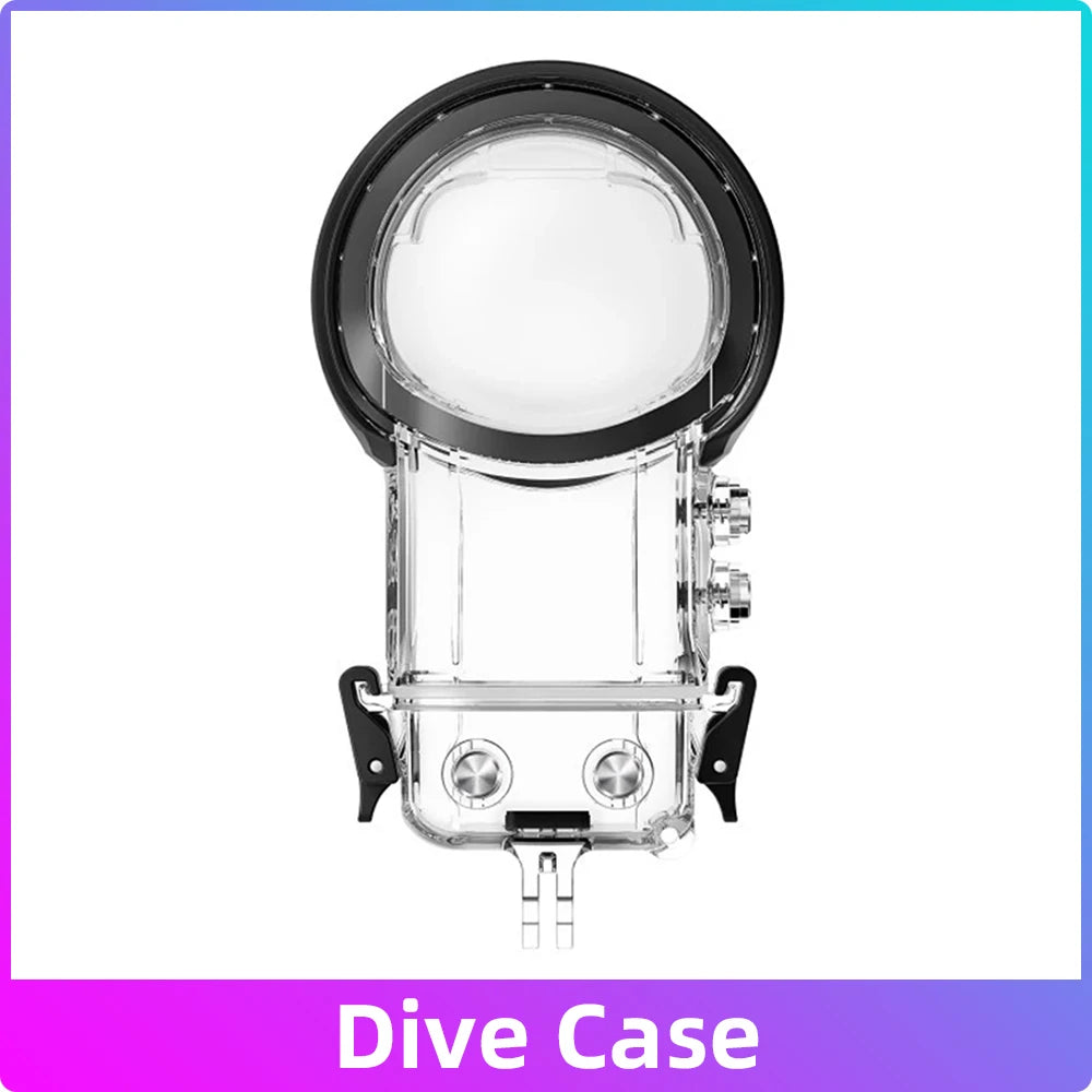 Accessories Kit for Insta360 X3 Lens Guard Protective Frame Cap Dive Case Storage Bag Case Screen Protector Motorcycle Bracket