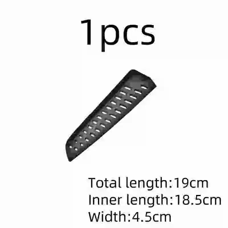 Kitchen Knife Sheath Black Plastic Knife Covers Knife Blade Protector Cover Guards Case Kitchen Accessories кухонні аксесуари