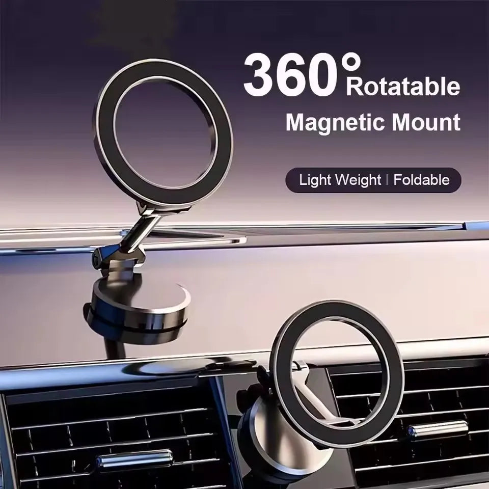 1080 Magsafe Car Phone Holder For Vehicles Mobile Support For The Car Cell Phone Holder in Car For iPhone 17 16 Pro Max Plus