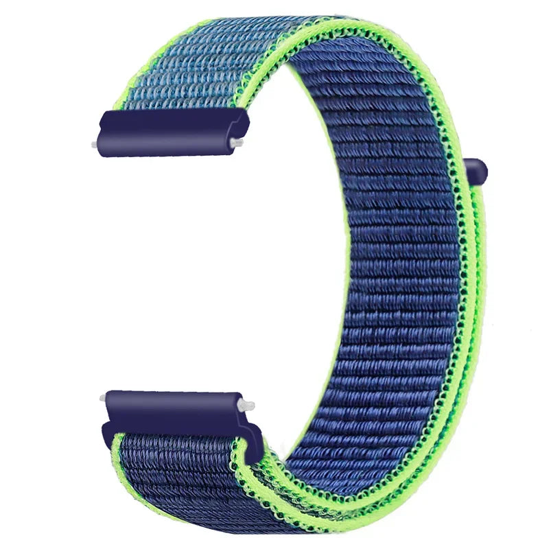 Nylon Loop For Garmin Forerunner 965 255 265 745 Bracelet For Garmin Vivoactive 6 5 4 3/Venu 2 3/Active/Chronos 22mm 20mm Strap