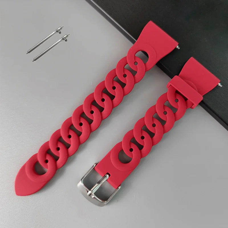 20mm strap For Samsung Galaxy watch 4/4 classic/5 Pro/Active 2/3/Gear S3/amazfit bip 22mm bracelet Huawei watch GT 2/3 Pro band