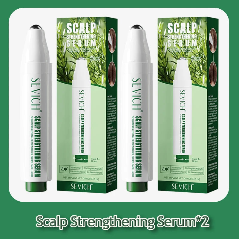 Hair Growth Essential Oil Thinning Balding Care Serum Strengthen Hair Roots For Scalp Health Care Essence Hair Loss Repair