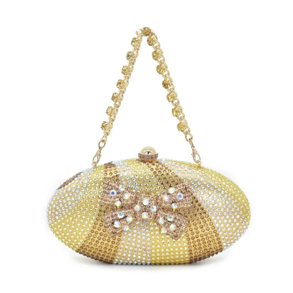 Fashion Party Shoes and Bag Match for Women Latest Italian Matching Shoes and Bag Set with Rhinestone Luxury Woman Shoes