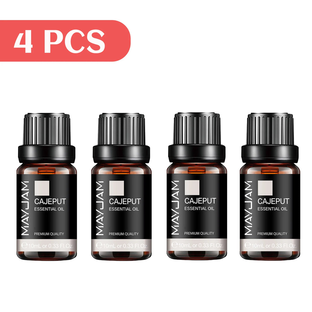 MAYJAM 10ML Myrrh Camphor Thyme Vetiver Cypress Cajeput Essential Oil For Humidifier Diffuser Burner Making Scented Candle