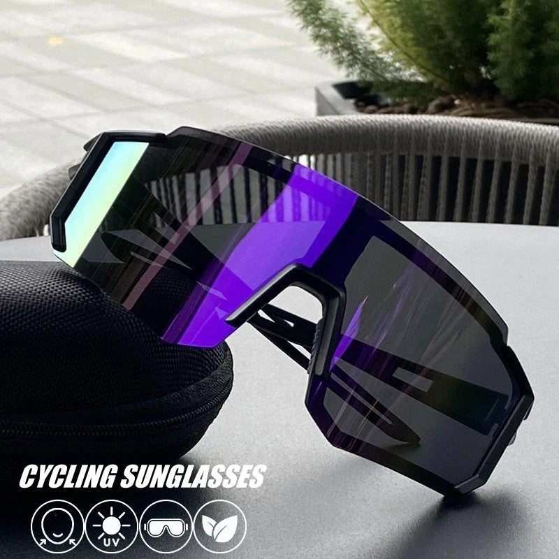 Fashion Designer Cycling Sunglasses Men Mountaineering Fishing Skiing Glasses Women New Outdoor Sports UV400 Windproof Eyewear