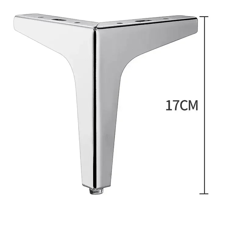 4pcs Modern furniture legs metal gold Black Iron Sofa Feet for Table Bed Chair Desk Dresser Cabinet support Furniture Hardware