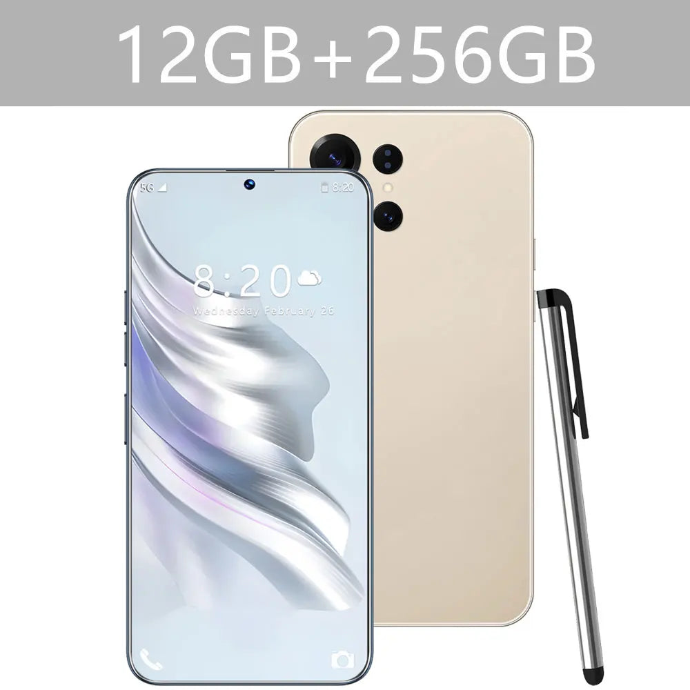 NEW S26 Ultra Smartphone 2026 Original 7.3HD Global Version 5G Dual Card Cheap Cellphones 7800mAh Android 15 Mobile Cell Phones