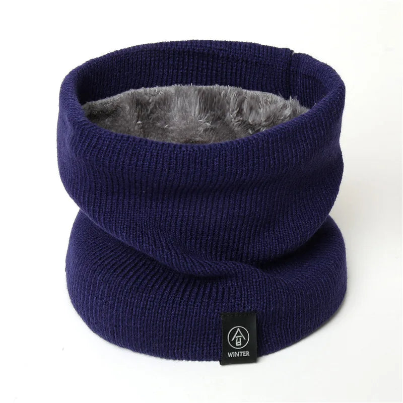 Fashion Soft Knitted Neck Warmer Sport Scarf Women Men Face Cover Winter Skating Running Warm Scarves Thick Cold-proof Collar