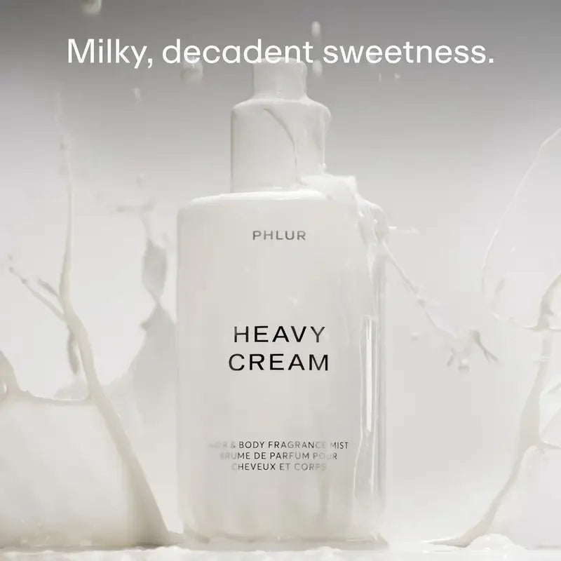 Phlur Heavy Cream Hair & Body Fragrance Mist 240ml 8.1fl.oz Vanilla Scent Spray
