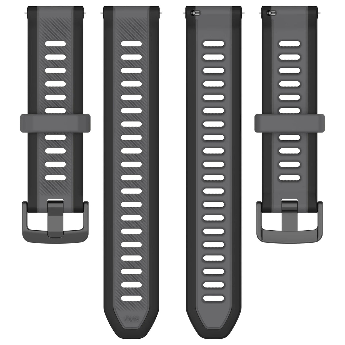18mm 22mm 20mm Official Silicone Strap for Garmin Forerunner 970 570 55 965 265 165 Venu 3 2 Vivoactive 6 5 Band Bracelet Correa