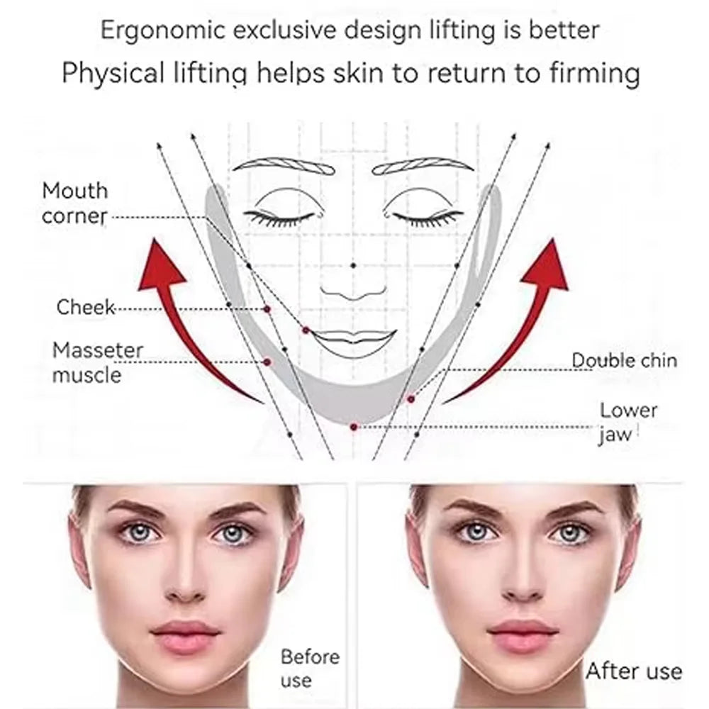 40Pcs/10Sheets V Lift Face Sticker Invisible Makeup Adhesive Lift Face Tape Slim Patch Breathable Sticker Lifting Tighten Chin
