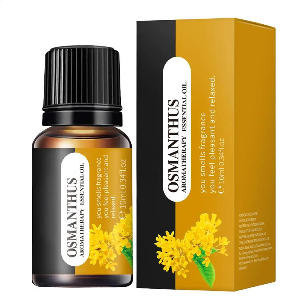 1pc Citronella,bergamot, Sandalwood, Peppermint Essential Oil For Diffusers Aromatherapy Sleep Meditation Candles & Massage