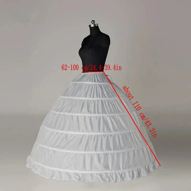Petticoat Crinoline Slips Hoop Skirt Vintage  Underskirt for Gown Dress Many Styles for Bridal Wedding