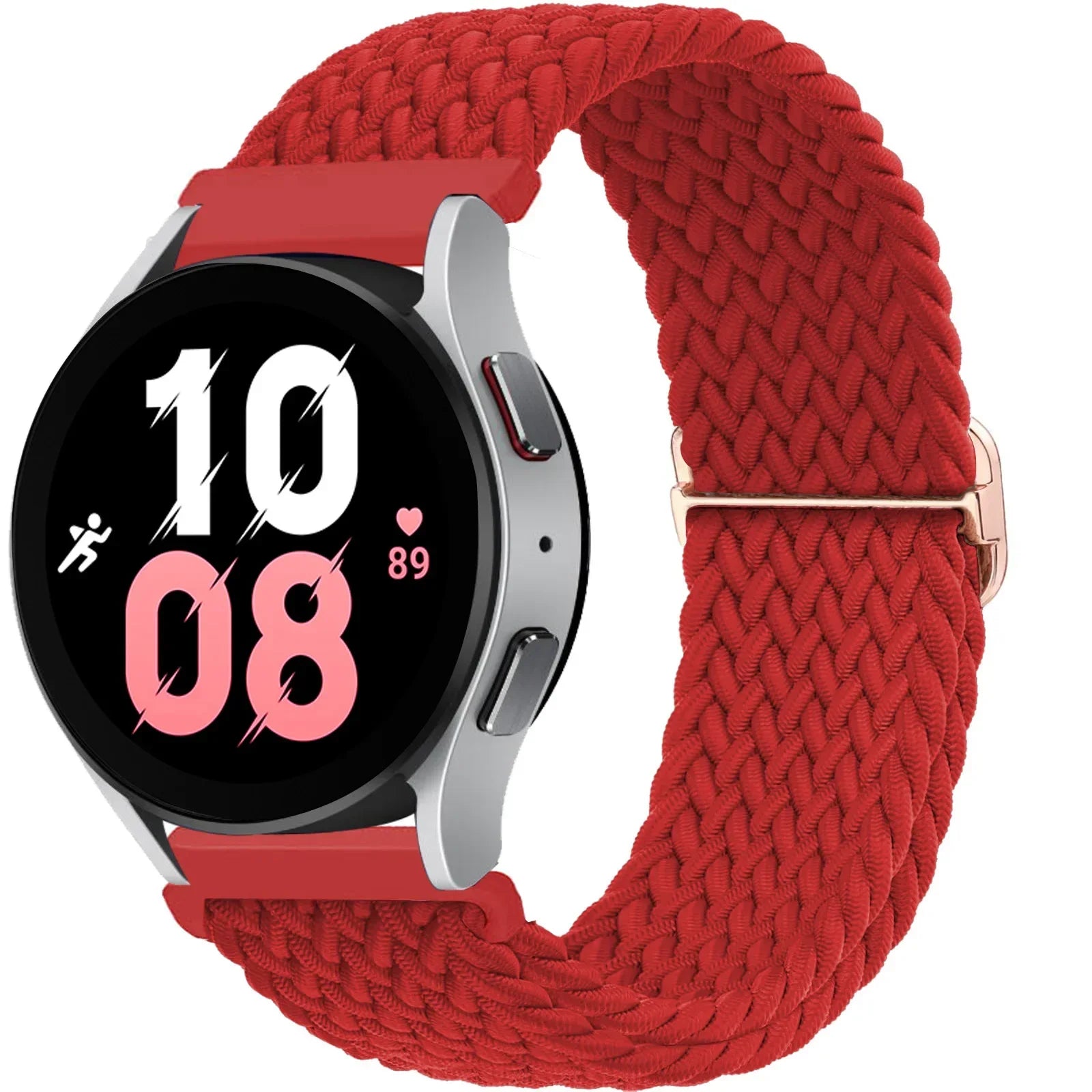 Nylon Strap for Samsung Galaxy Watch 7 6 5 4 40mm 44mm 6Classic 43/47mm 20mm 22mm Braided Solo Loop Band for Huawei Watch 3 4Pro