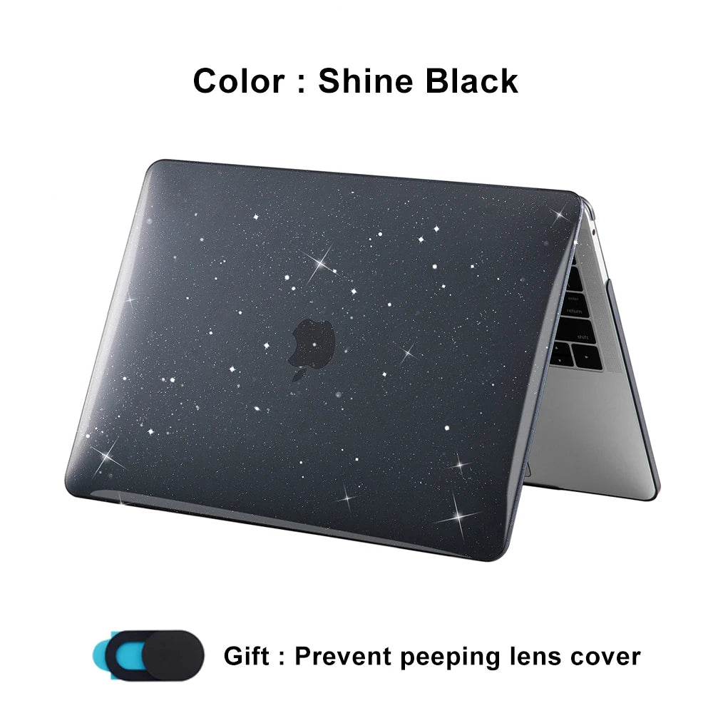 Laptop Cases for MacBook Air 15 Case M5 M4 A3448 A3241 Touch ID Pasta MacBook Air 15.3 Inch 2024 M3 A2941 M2 A3114 Funda Shell