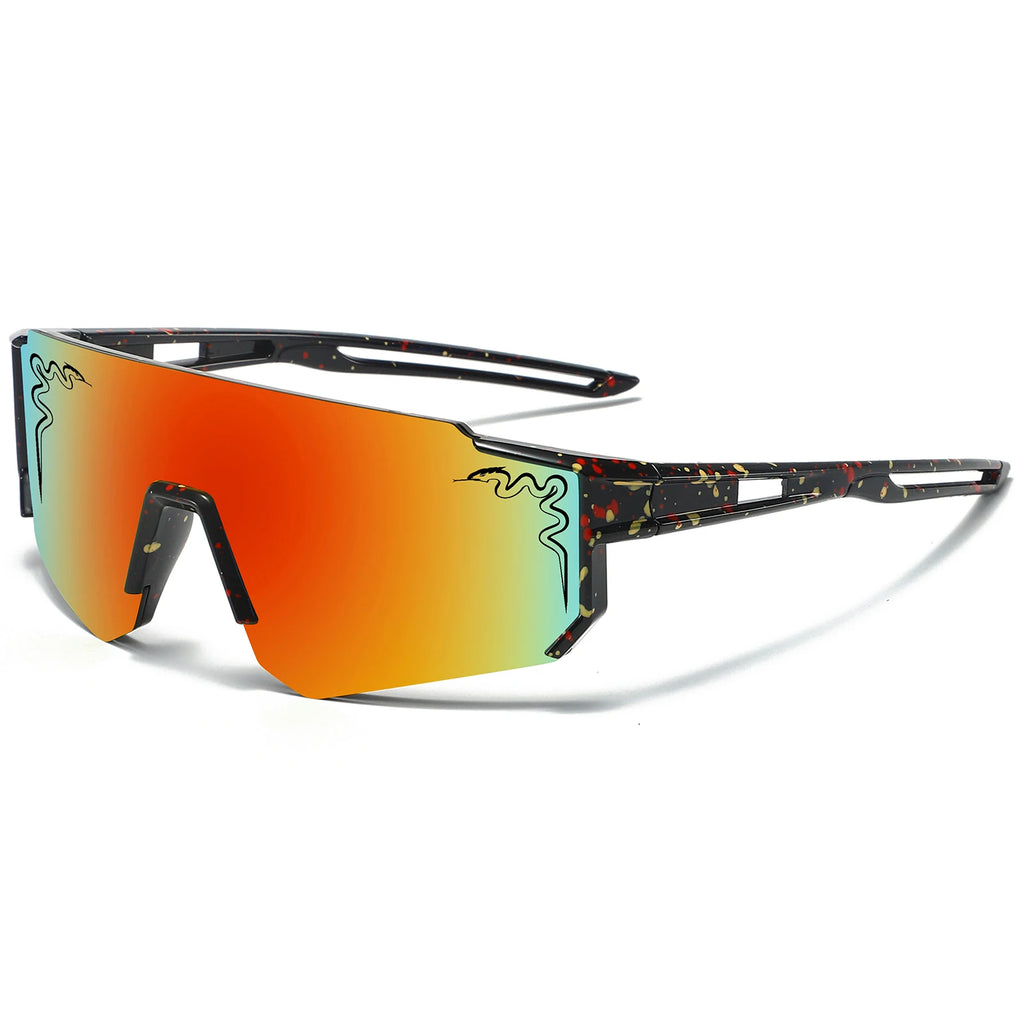 Kids Baseball Sunglasses Sport Cycling Glasses Age 1-8 Children Outdoor Mtb Bike Bicycle Goggles Boys Girls UV400 Eyewear
