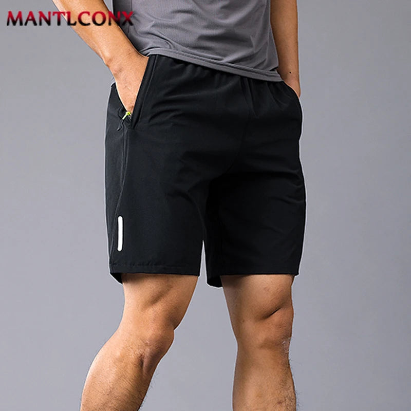 Summer Thin Jogging Men's Shorts Quick Dry Shorts Men's Fitness Sports Short Pants Loose Breathable Board Shorts Male XL-XXXL