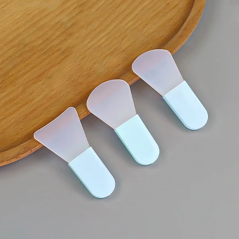 3Pcs Silicone Facial Mask Brush Professional Mud Cream Brushes Facial SkinCare Tools Mud Film Applicator DIY Tool Beauty Salon