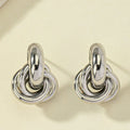 Knot Hoop Earrings – Two Designs