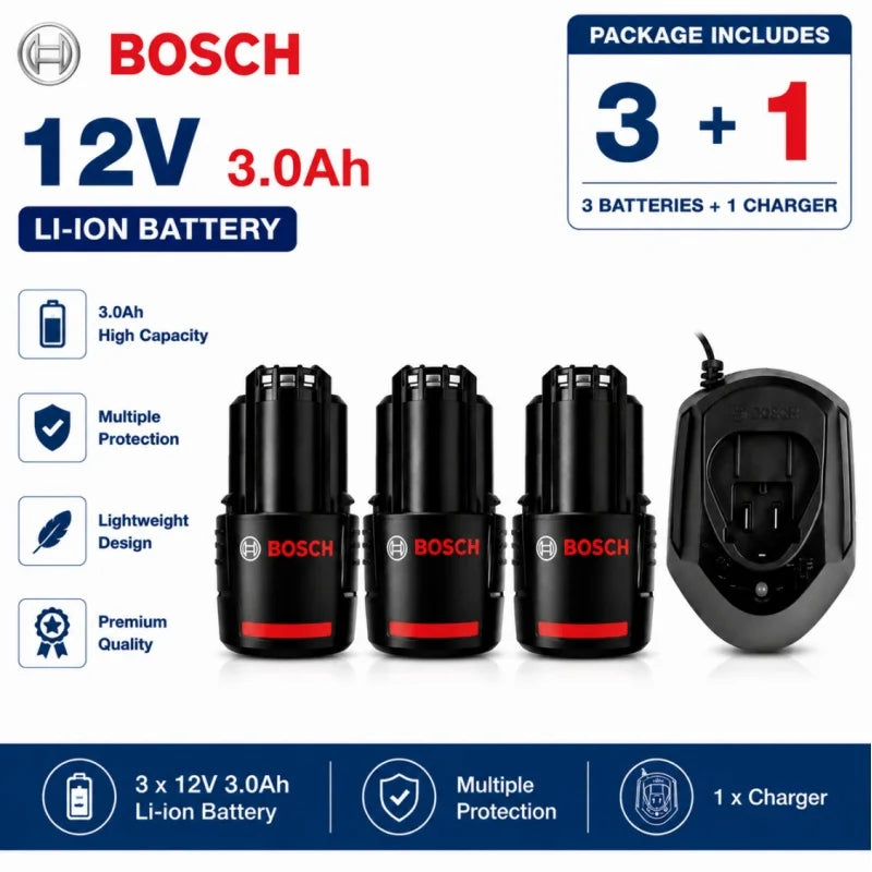 100% Original-Bosch 18V Battery, 18V and 6000mAh Backup Batteries, Draadloze Professional System, BAT609 BAT618 18V Tool Battery