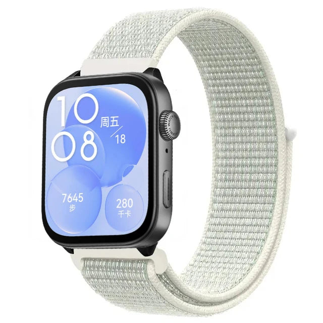 Nylon Loop Strap For Huawei Watch Fit 5/4/3 Sport Breathable Replacement Bracelet Wristband Huawei Watch Fit 4 5 Pro Accessories