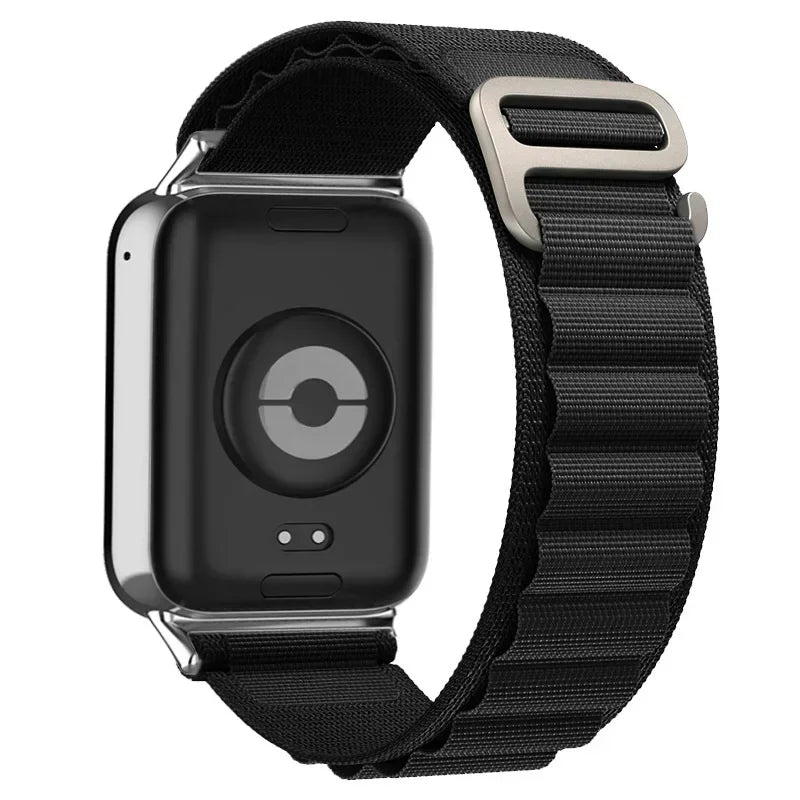 Nylon Loop Strap for Xiaomi Redmi Watch 4 5 Adjustable Elastic Bracelet Watchband iWatch Mi Band 8 Pro/9 Pro Band Accessories