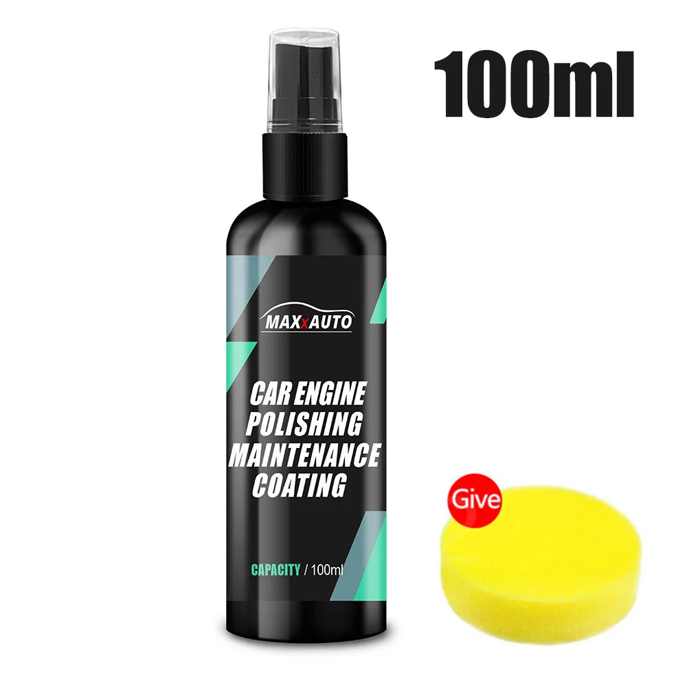 Car Engine Bay Cleaner Restorer Powerful Decontamination Cleaning Product For Engine Compartment Car Cleaning Polishing Product