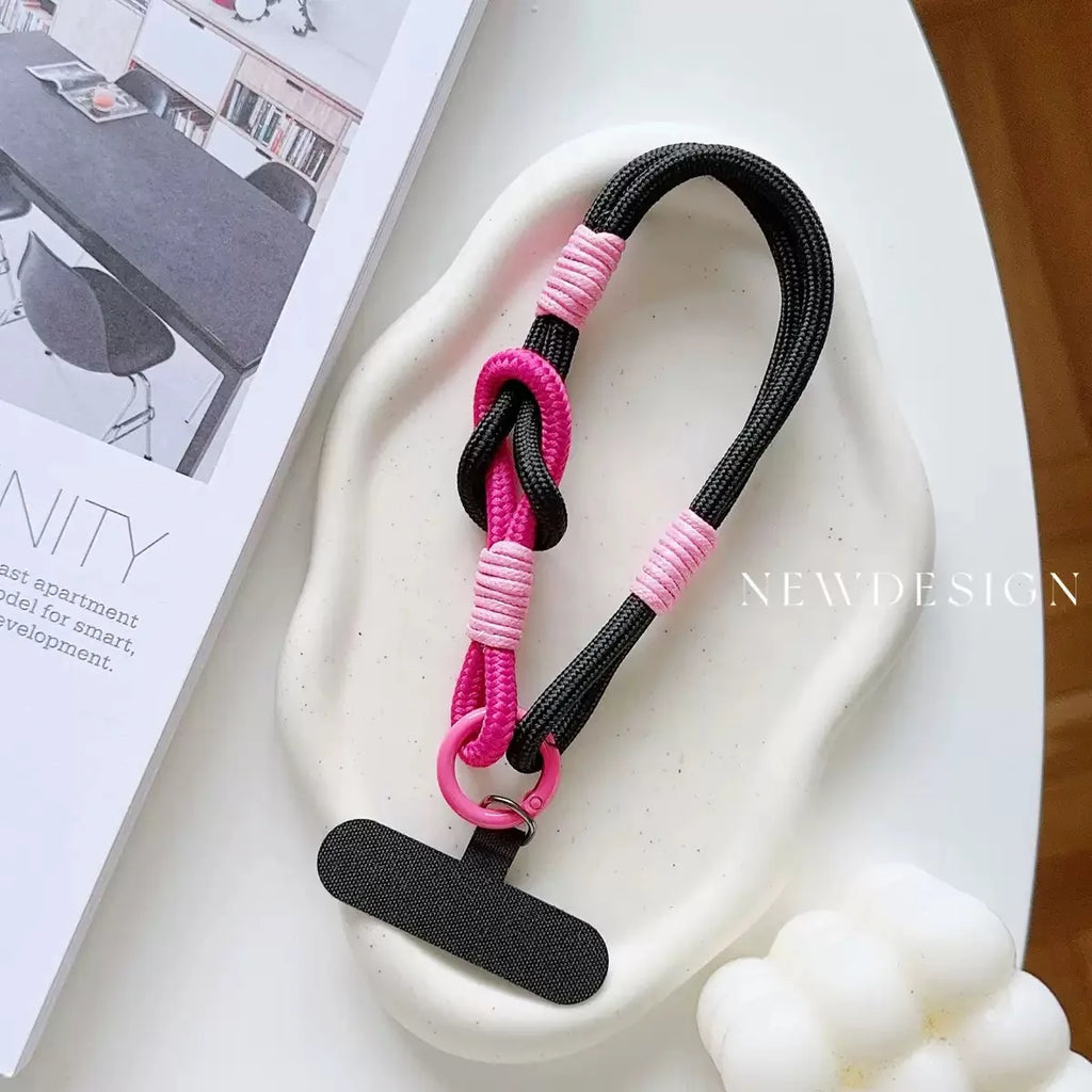 1Pc Short Wrist Strap Phone Case Connection Piece Phone Case Universal Jewelry Accessories Anti slip and Anti fall Portable Pend