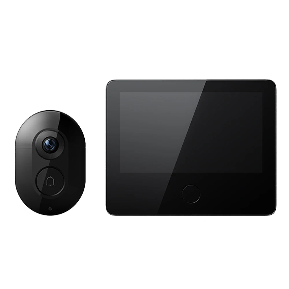 Xiaomi Smart Cat eye 2 WiFi Wireless Camera Video Peephole Doorbell 3MP HD Infrared Night Vision 180 Wide Nngle For Mi Home APP