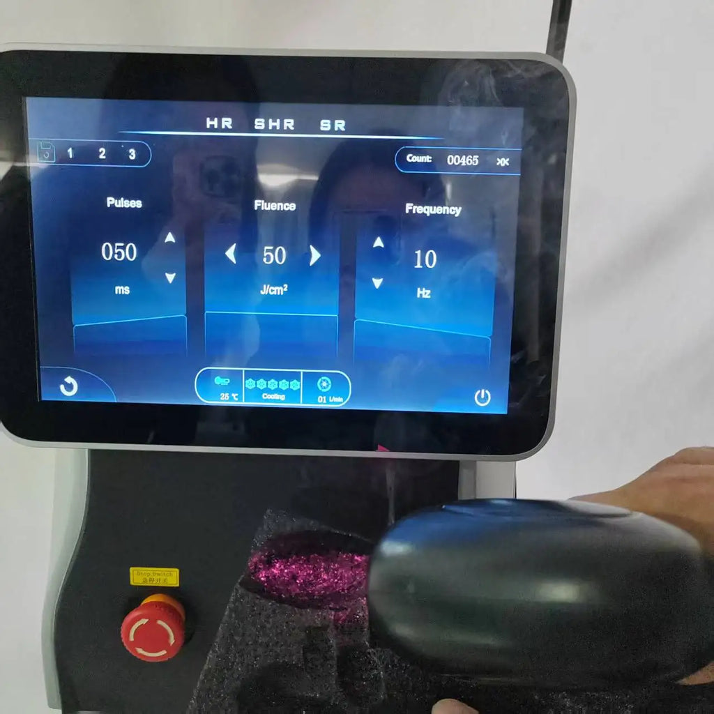Diode Lase Ice Platinum Hair Removal Machine 5000W Diode Lase Permanent Painless Depilator 3-Wavelength 755 808 1064nm