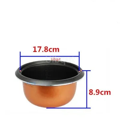 304 stainless steel rice cooker inner container Non stick Cooking Pot Replacement Accessories kitchen food Rice Cooker liner
