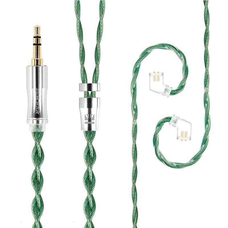 KBEAR Aegis Wire MH04 4 Cores High-purity Silver-plated OFC HiFi Headphone Upgrade Cable