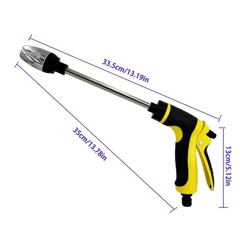 High Pressure Sprinkler Water Gun Car Washers Garden Lawn Watering Hose Nozzle Foam Lance Portable Automobiles Cleaning Tool