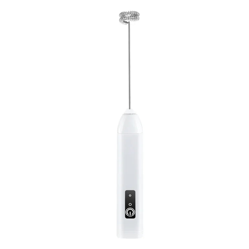 Handheld Milk Frother Cordless Electric Whisk Beverage Mixer Suitable for Coffee Milk Eggs Mixer Kitchen Accessory