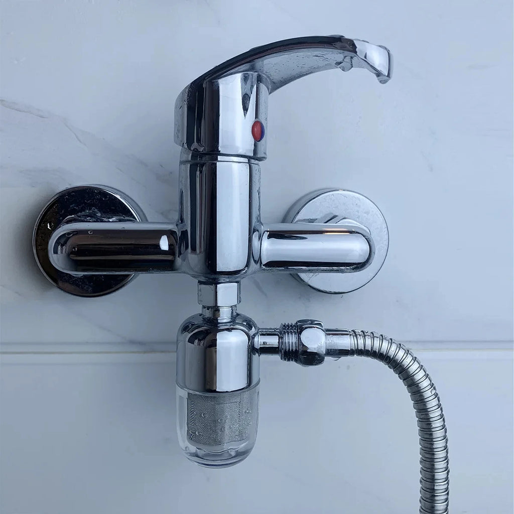 Stainless Steel Household Water Filter Front Inlet Tap Anti-Scale Shower Purifier for Drinking Water