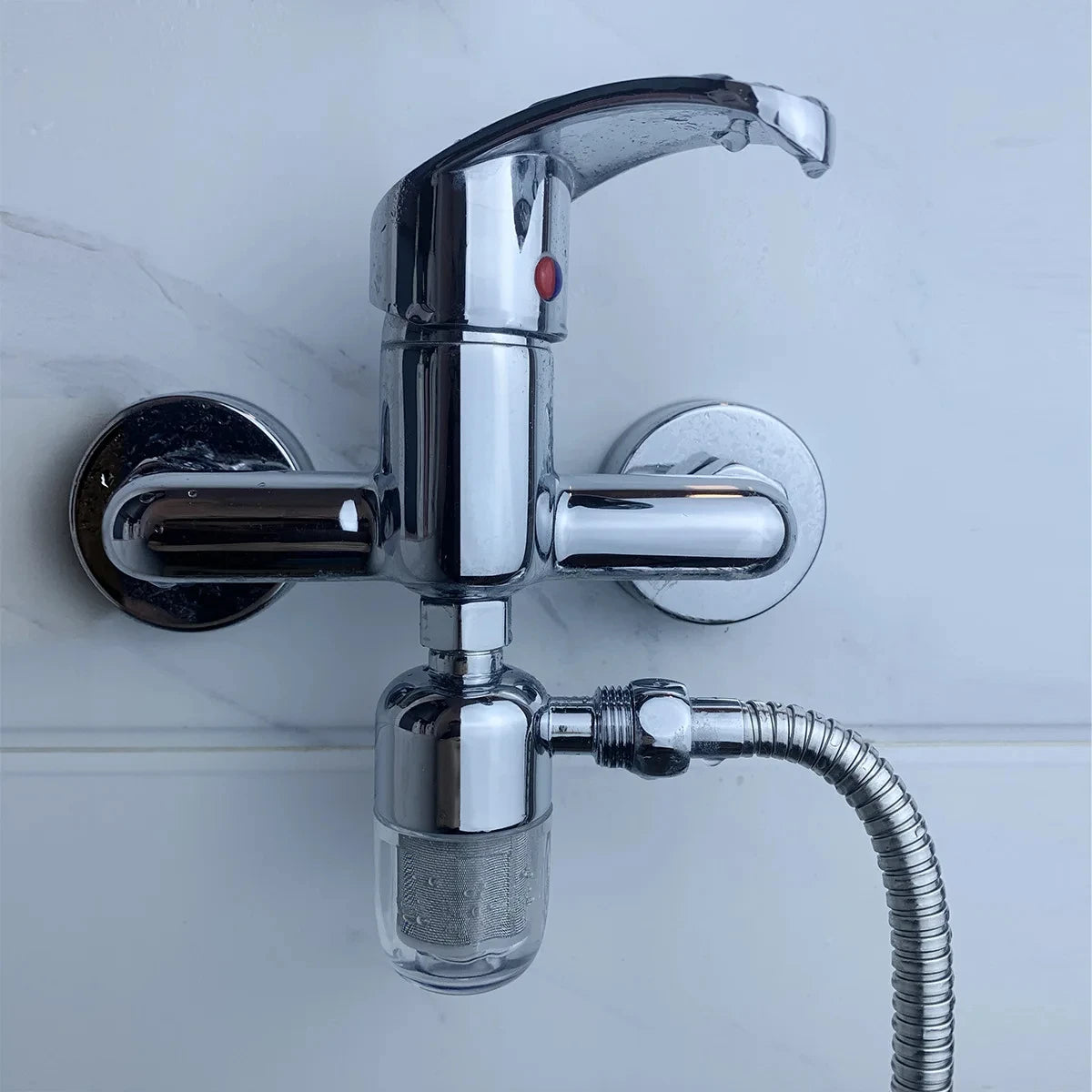 Stainless Steel Household Water Filter Front Inlet Tap Anti-Scale Shower Purifier for Drinking Water